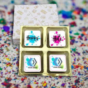 Festive Holi Chocolates in Chocobreeze Premium Paper Box