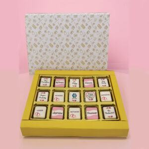 Empowering Women’s Day Chocolates in Chocobreeze Premium Paper Sleeve Box