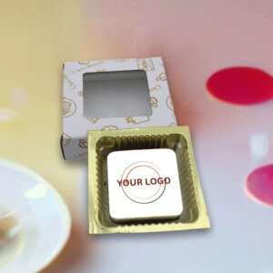 Elegant Reception Giveaway Chocolate in Chocobreeze Premium Paper Box with Window