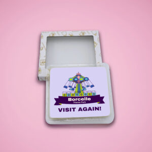 Exciting Amusement Park & Event Venue Chocolate in Chocobreeze Premium Paper Box with Window
