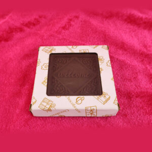 Elegant Welcome Chocolate in Chocobreeze Premium Paper Box with Window