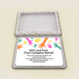 Thoughtful CSR Activity Chocolate in Chocobreeze Premium Paper Box with Window