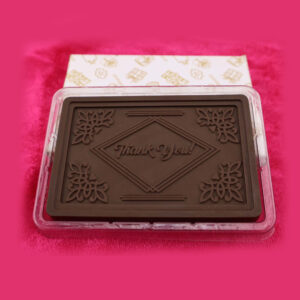 Elegant Thank You Chocolate in Chocobreeze Premium Paper Box