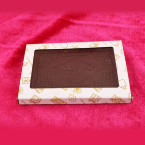 Elegant Thank You Chocolate in Chocobreeze Premium Paper Box with Window